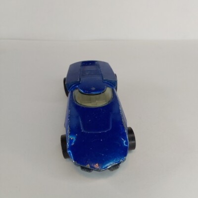 Hot Wheels Redline Vintage 1968 Turbofire Metallic Blue Mattel USA