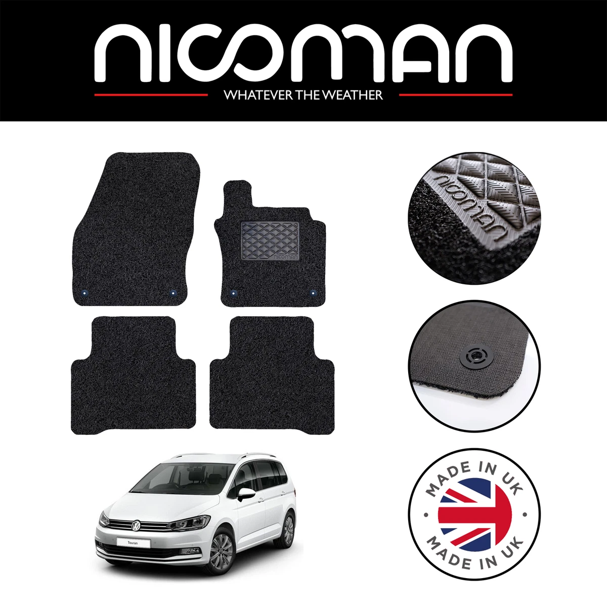 Genuine vw on sale touran car mats