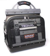 Bolsa de herramientas Veto Pro Pac TECH-XL extra grande cerrada superior técnico de servicio