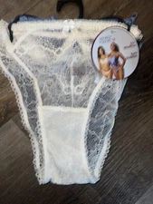 Adored Adore Me Womens Lia Katie Brazilian Underwear Panties 2-Pair Lace ~ M