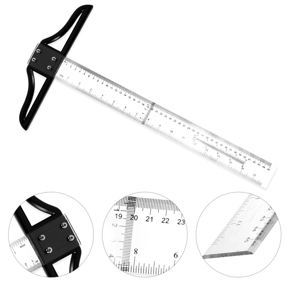 acrylic square ruler T Square Ruler Woodworking Tool T Ruler