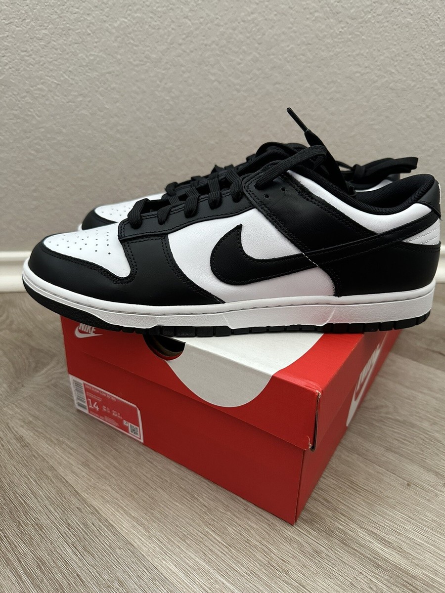Nike Dunk Low Retro White Black Panda Style # DD1391-100