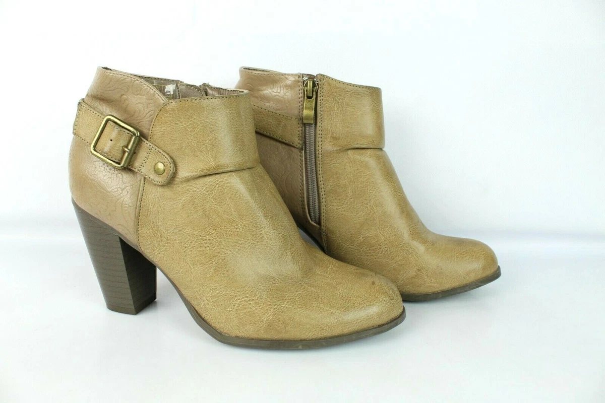 Bottines Cache Cache cuir marron T 38 UK 5 TRES BON ETAT eBay