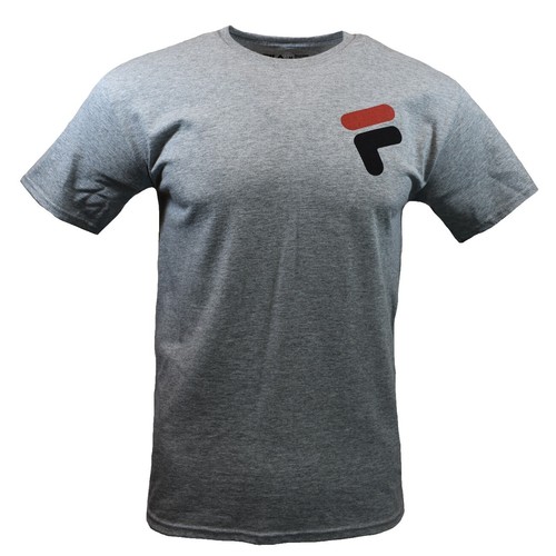 USED [RARE] FENDI  _ FILA COLLABORATION T-SHIRT, SIZE M, BLACK MIX