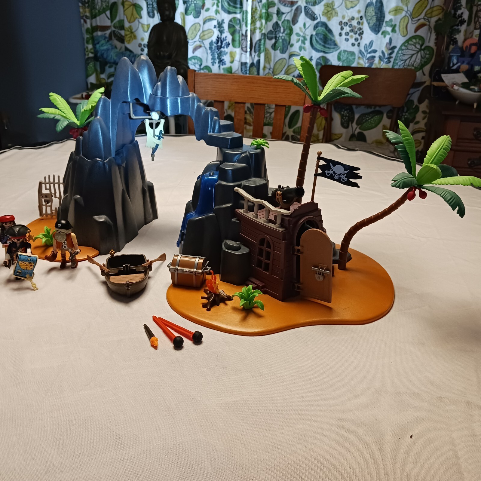 Playmobil Pirate Treasure Island 6679 90 Complete One Owner Pirate