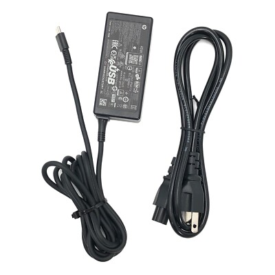 Genuine 45W HP AC/DC Adapter Charger for Spectre X2 12-a008nr 12-a008tu Laptop