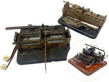 Two (2) Bases for Blickensderfer No.7 Typewriter Antique Part Original Vtg thumbnail