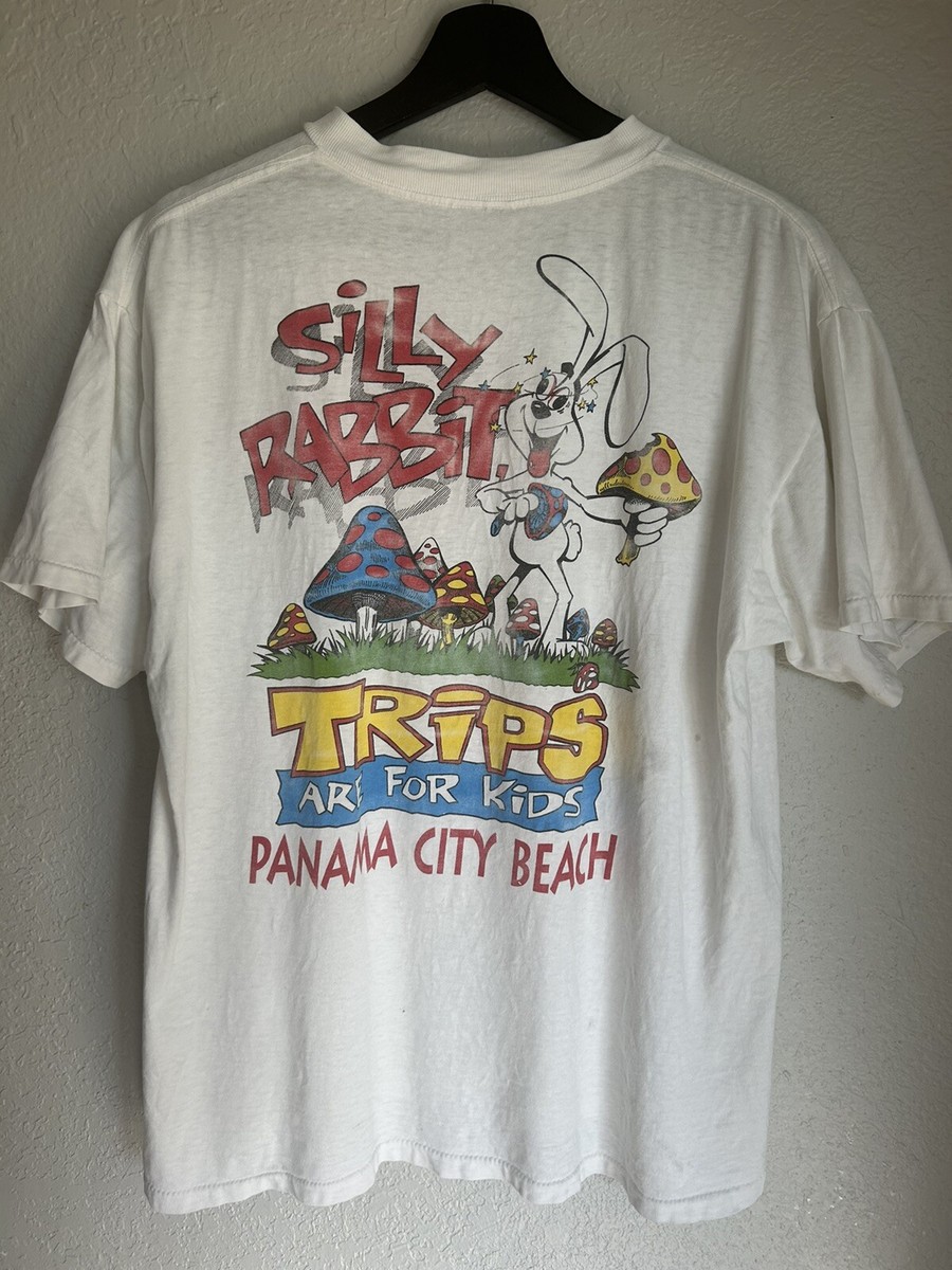 Vintage 90s Silly Rabbit Trips Are For Kids Psycadelic