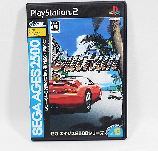 Sega Ages 2500 Series Vol. 13 Outrun PlayStation2 PS2 Used Japan