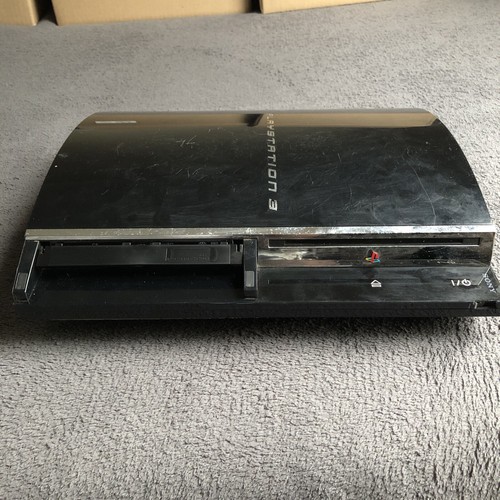 Sony PlayStation 3 PS3 CECHE01 Backwards Compatible w/ Power Cable NEEDS REPAIRS - Picture 3 of 16