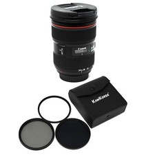 Canon EF 24-70mm f2.8 L II USM Camera Lens + Filter Kit 82mm