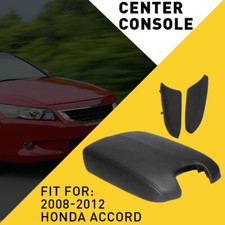 Copribracciolo Sostitutivo Per Honda Accord (2008-2012) - Copertura Console Centrale In Pelle (Beige, Nero, Grigio)