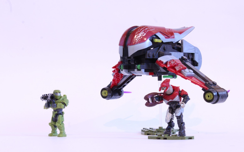 Mega Construx Halo Banished Banshee Brawl - Set Da 218 Pezzi - Nuovo In Scatola - Foto 6