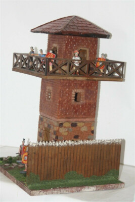 77040 Roman Empire, Limes Tower Lentia to 7cm Collectible Figures, on Base, Finished Mo