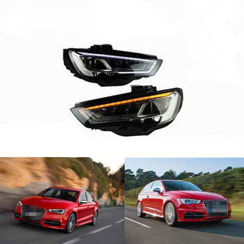 LED DRL Sequential Projector Headlights Assembly for AUDI A3 8V S3 2013-2016 - Bild 16 von 20