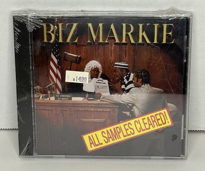 Biz Markie : All Samples Cleared! - Audio CD Rare Original Sealed See Photos