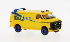 Brekina 18263 GMC Vandura, EDEKA - TEAM, Bj.1983 1:87, NEU - Modellauto