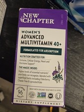 New Chapter Woman s Advanced 40+ Multivitamin...