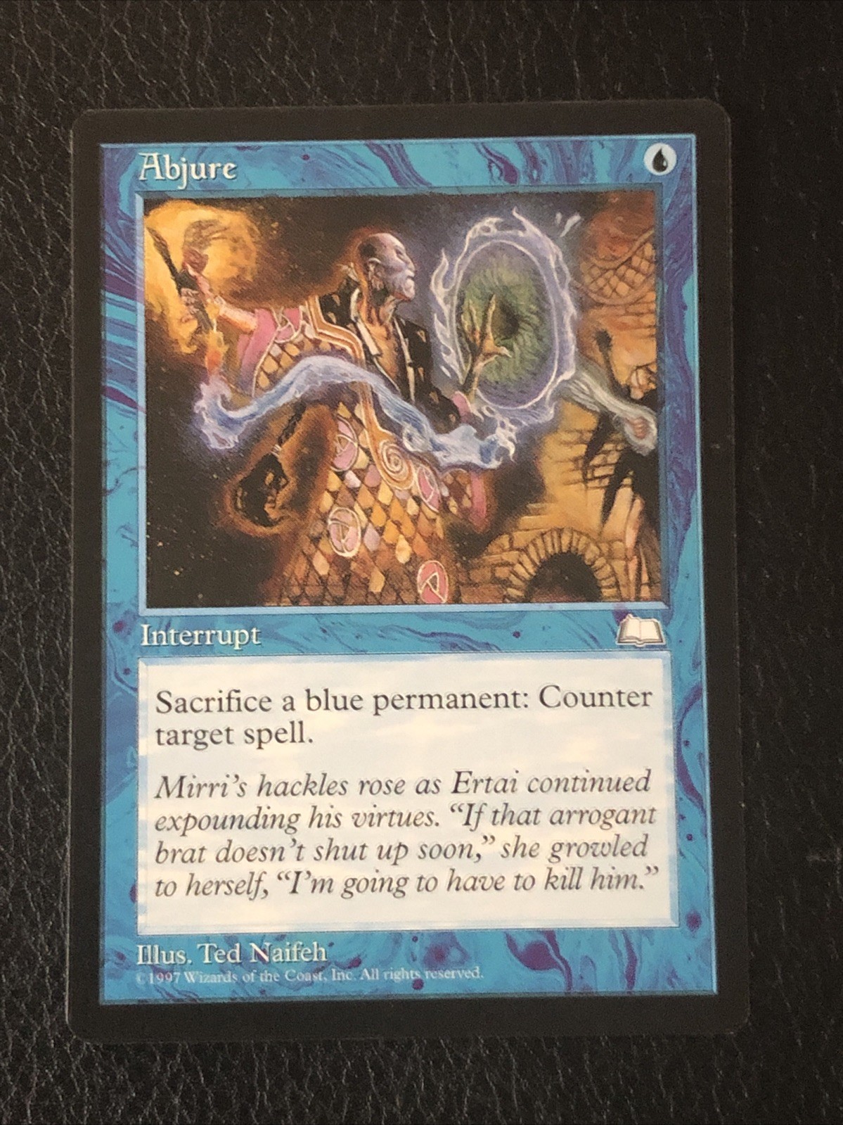Abjure MTG X1 Weatherlight NM Condition Magic Gathering