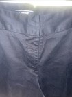 LANDS’ END Women’s Blue Mid-Rise Wide-Leg Chino Khaki Pants - Size 16 W/P — photo 5