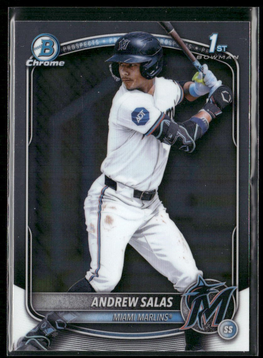 2025 Bowman Chrome #BCP-156 Andrew Salas - Bowman 1st Chrome Prospects