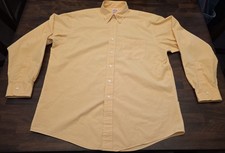 VTG Brooks Brothers Oxford OCBD Cotton 16.5 35 Button-Down Men's Check Shirt