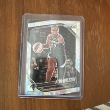 2025 Panini Prizm WNBA A’Ja Wilson  #76 Silver Pandora SSP