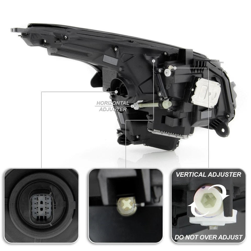 Faros proyectores señal conmutada LED DRL 2018-2019 para Cadillac XTS LED Foto 3 de 4