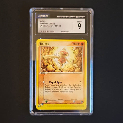 Baltoy graded CGC 9 for sale on eBay