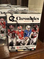 Panini Chronicles Draft Picks NFL 2021 Box with 20 Sports Trading Cards...