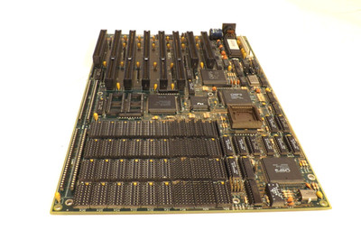 Vintage ISA Backplane Industrie Mainboard 8 Slot Chips Taiwan PCB (K111-2)