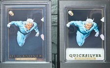 QUICKSILVER #71 [PLEXI] variant + #71 [Base] | Marvel Masterpieces '92 Platinum