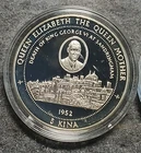 Papua New Guinea 1997 Queen Mother - Death KGVI 5 Kina silver .93oz Proof Coin
