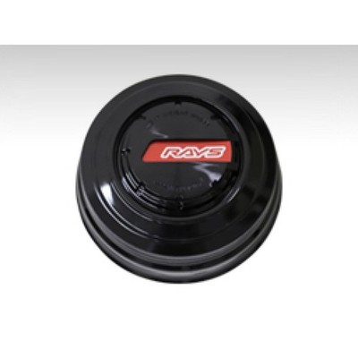 Gram Lights Center Cap for Rays LPS Black/Red - WCRAYSLPSBK
