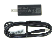 OEM NETGEAR ADAPTER AND CABLE TYPE C FOR NETGEAR MR6500 M6 AD2122F20 NEW