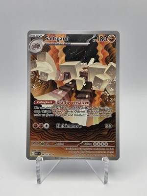Saltigant 147/132 MEG Illustration Rare Pokemon Karte Mega Entwicklung Exzelent
