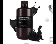 Resina Lavabile ad Acqua Nero = 1 kg Elegoo