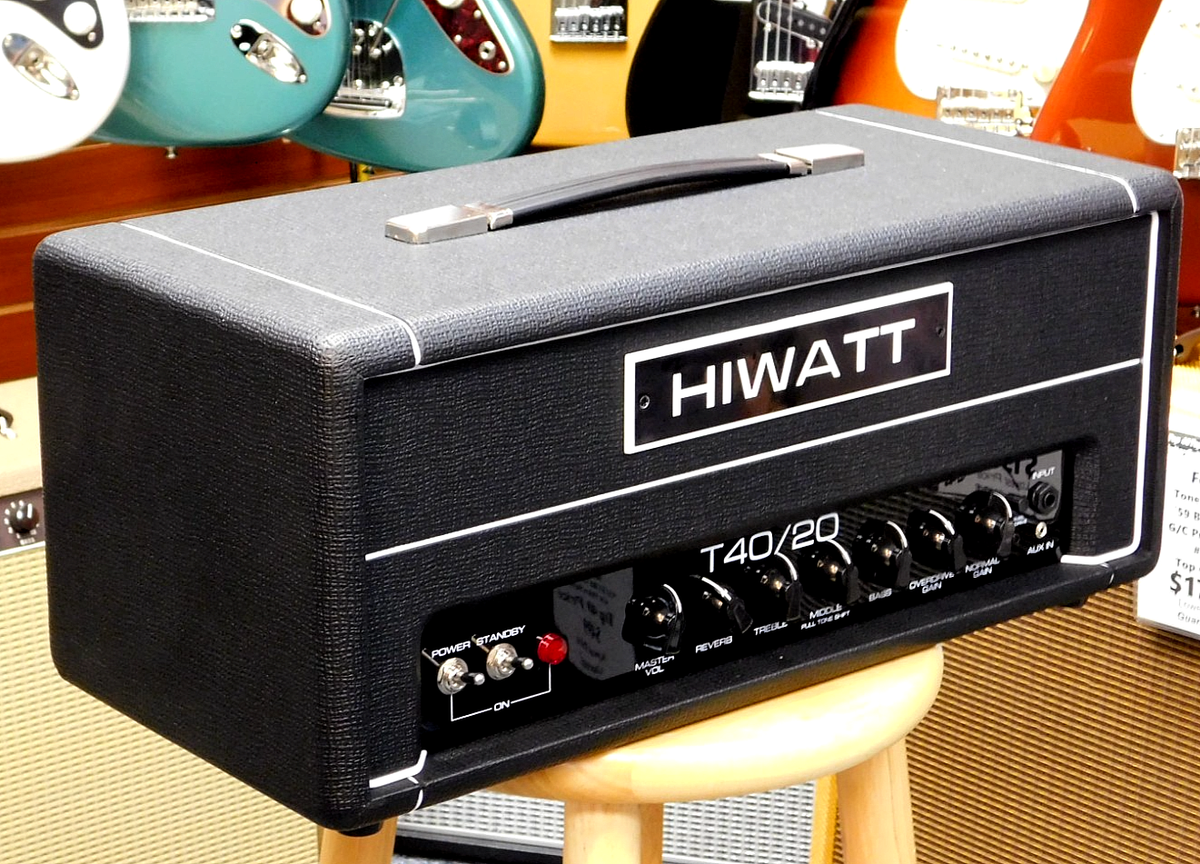 2025 Hiwatt T40/20 All Tube Guiater Amp Head w/ Footswitch! VERY