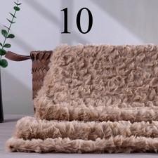 DIY Doll Clothes Craft Fabric Material Faux Fur Velvet Thick Fabric Sewing 50cm