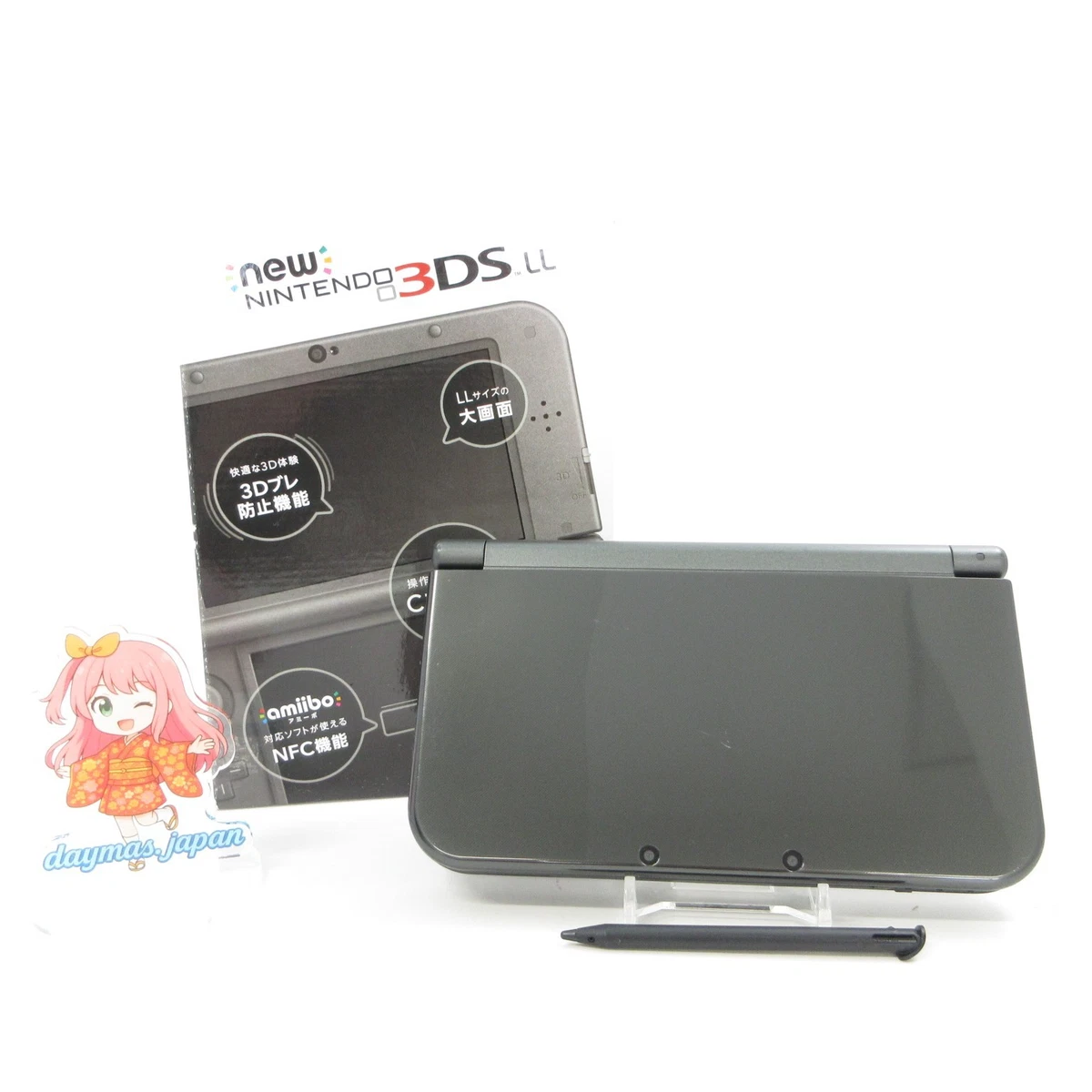New Nintendo 3DS XL NTSC-J Black Video Game Consoles for sale | eBay