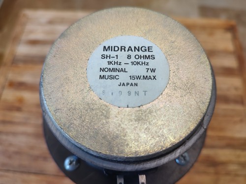 Realistic Mach One Midrange driver + horn /SH-1/ Fits 40-4024, 40-4024A / Tested - Picture 6 of 7