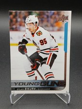 Dylan Sikura Young Guns Rookie RC 18-19 Series 1 - NHL Chicago Blackhawks
