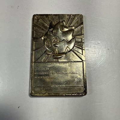 23 karat gold pokemon card togepi Pokemon 23K Gold-Plated Card Togepi