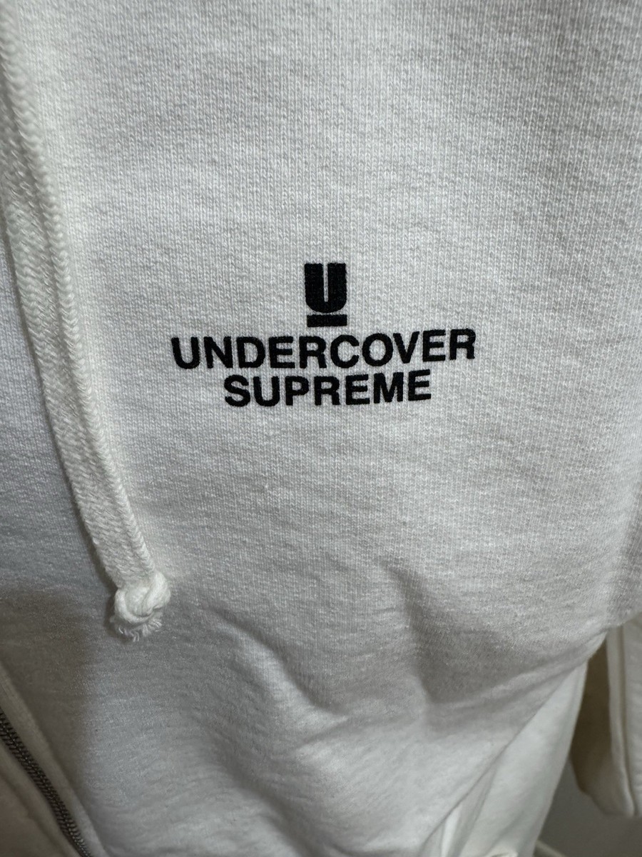 RARE Supreme x Undercover Generation F* You Zip Hoodie XL Off