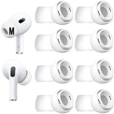 8 Sets Medium Size Ear Tips Replacement for AirPods Pro 2nd / 1st Generation,...