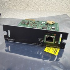 Schneider Electric AP9640 UPS APC SmartSlot Network Management Card 3