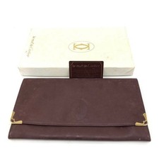 Cartier Cartier clutch bag with box, Must line, logo engraved, logo mot...