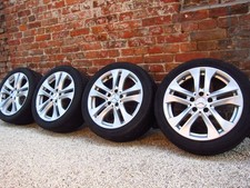 Mercedes E-Klasse W212 Alufelgen NEUE Winterr&auml;der Winterreifen 245/45 17 Zoll !!