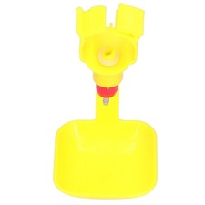 10Pcs Chicken Nipple Drinker with Cup 20ml Integrated Automatic Drinking Bowl