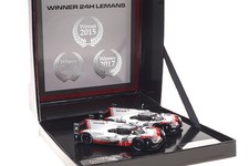 Ixo 1/43 Porsche 919 Hybrid Set Of 2 Winner Le Mans 24 Hours Endurance 2017 Ixop